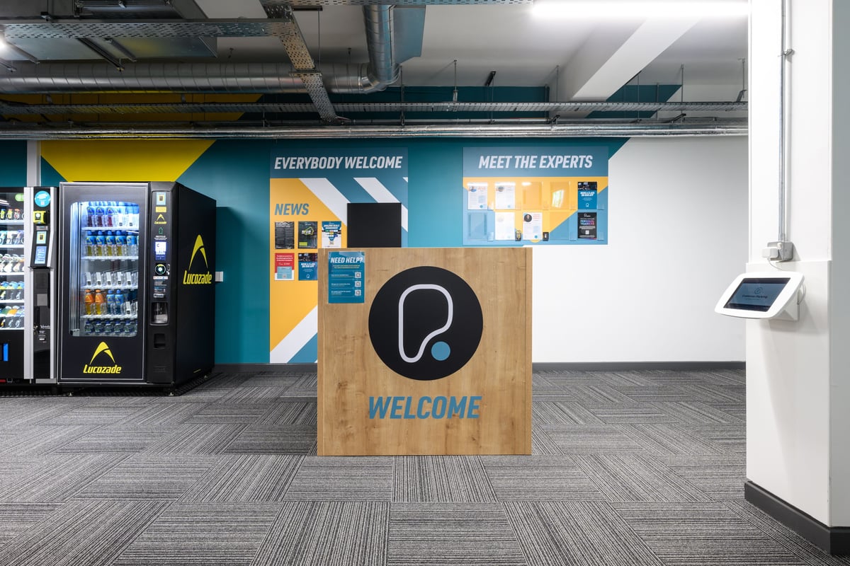 PureGym St Neots hub area