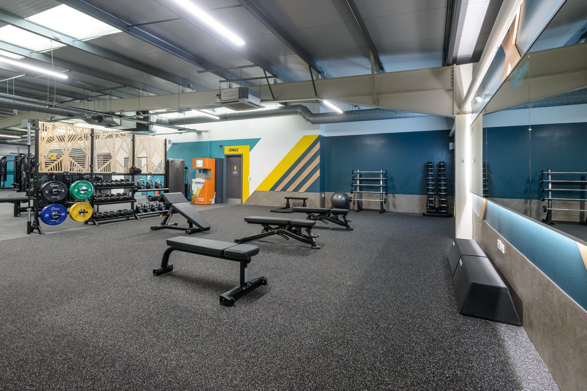 PureGym Runcorn stretch area