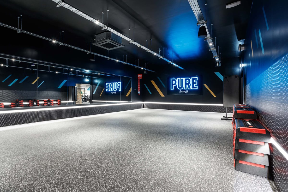 PureGym Llanelli group exercise studio