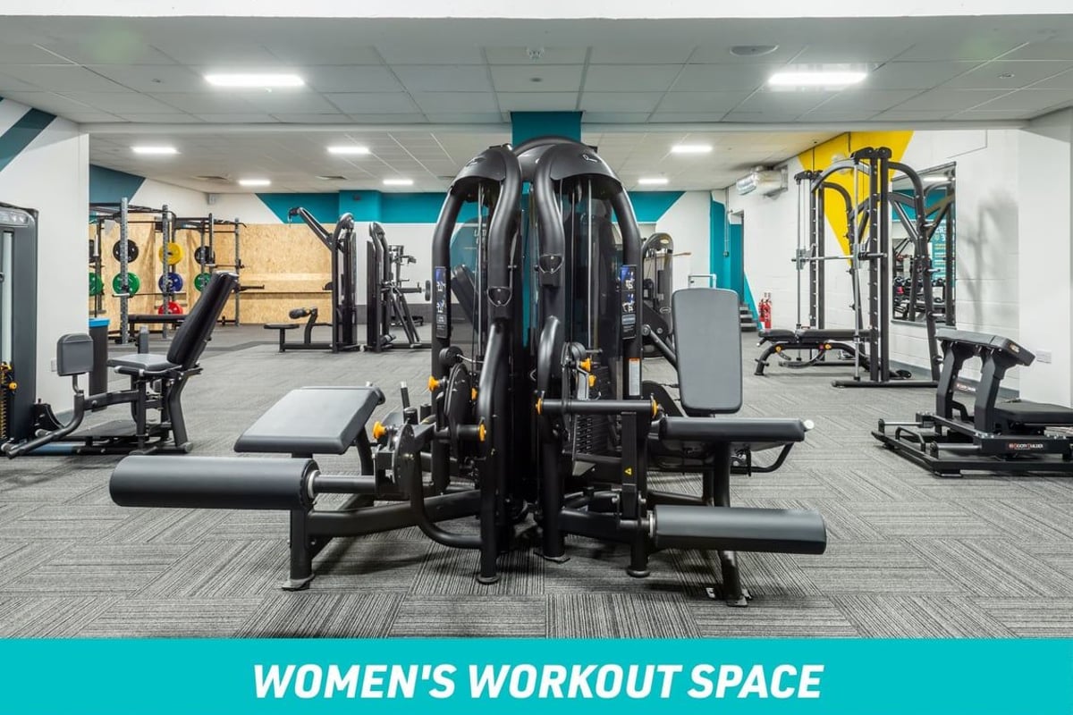 PureGym Manchester Market Street Women's Workout Space: Fixed Pin Machines