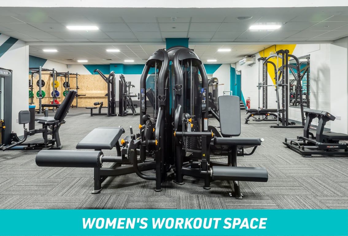 PureGym Manchester Market Street Women's Workout Space: Fixed Pin Machines