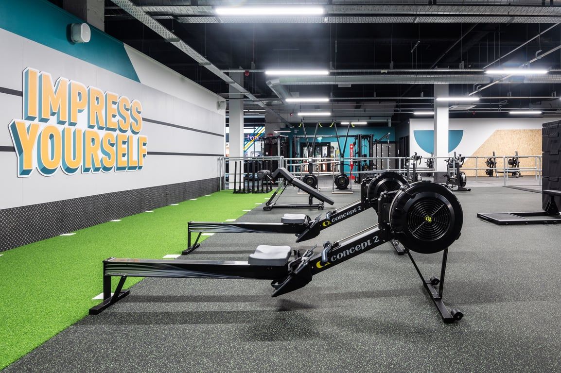 PureGym Edinburgh Ocean Terminal functional area