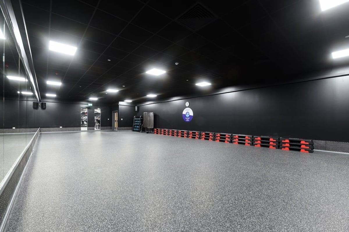PureGym Salisbury: group exercise studio
