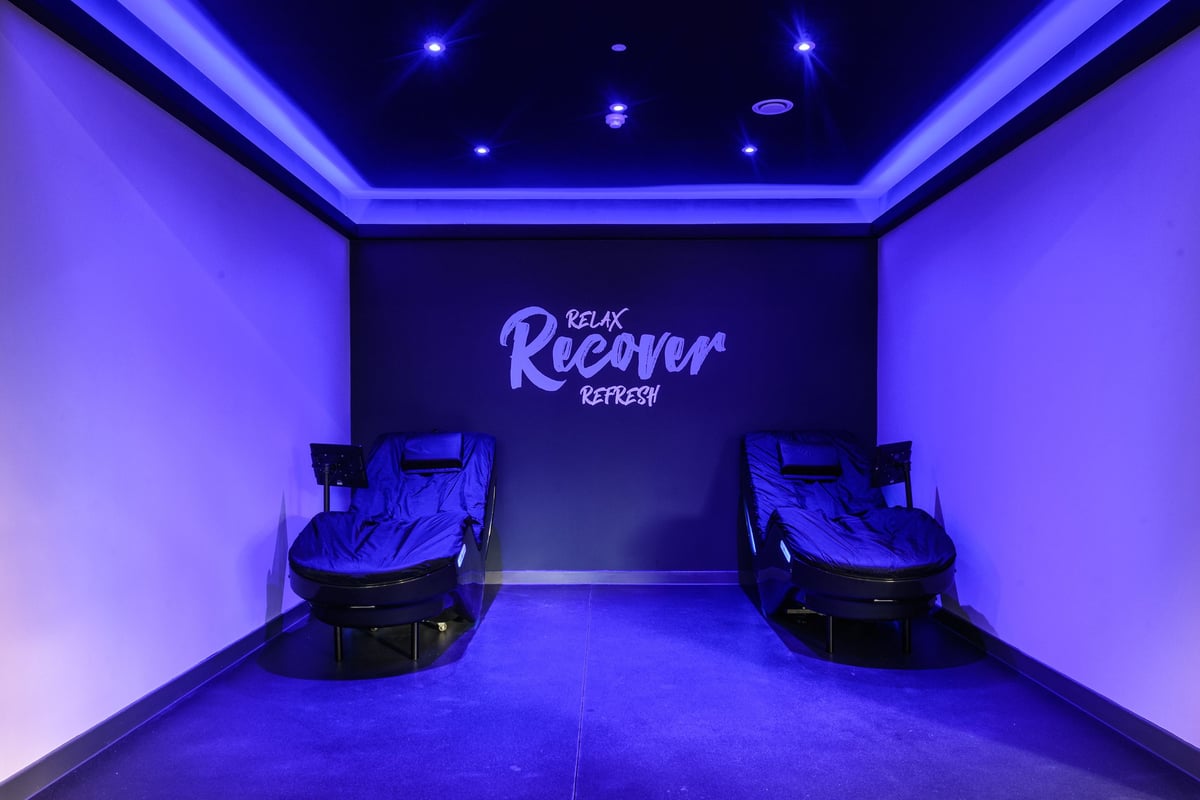 PureGym Telford: hydromassage chairs