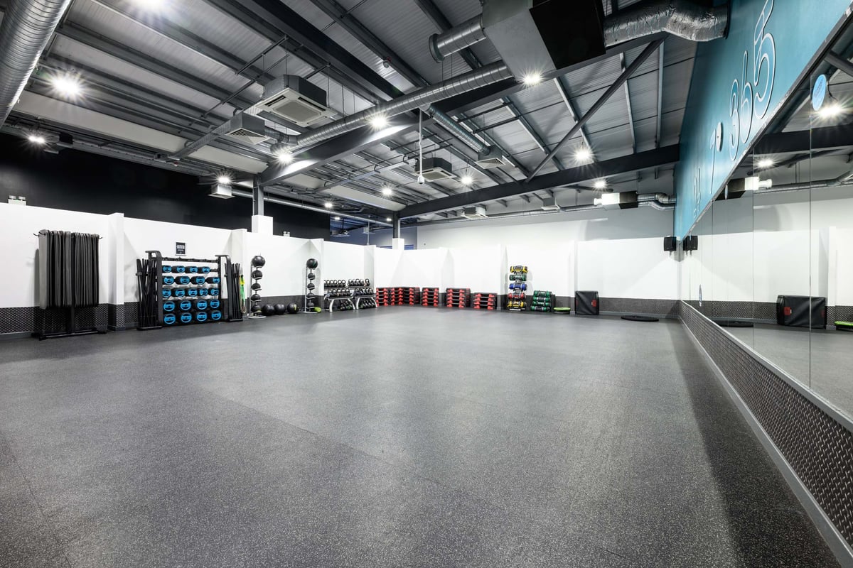 PureGym Colne group exercise studio