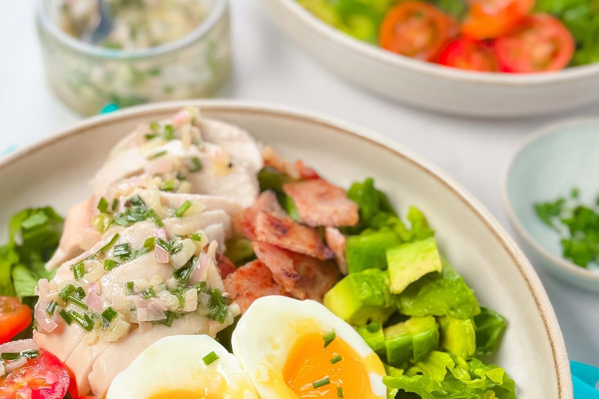 High Protein Cobb Salad Recipe