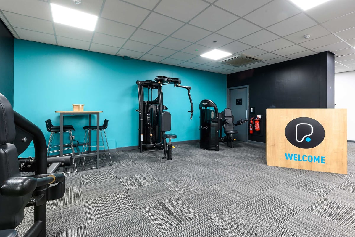 PureGym Poole: Fixed pin resistance machines and Welcome hub