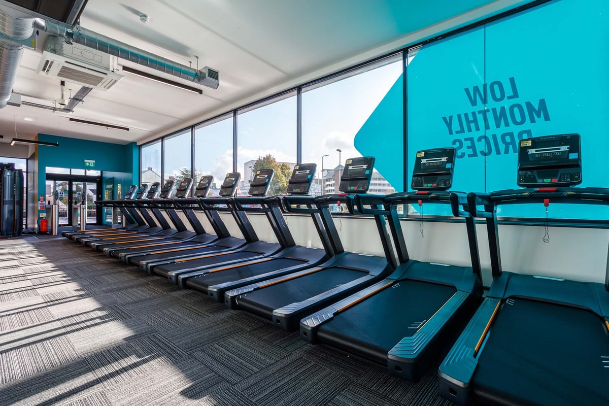 PureGym Llanelli treadmills
