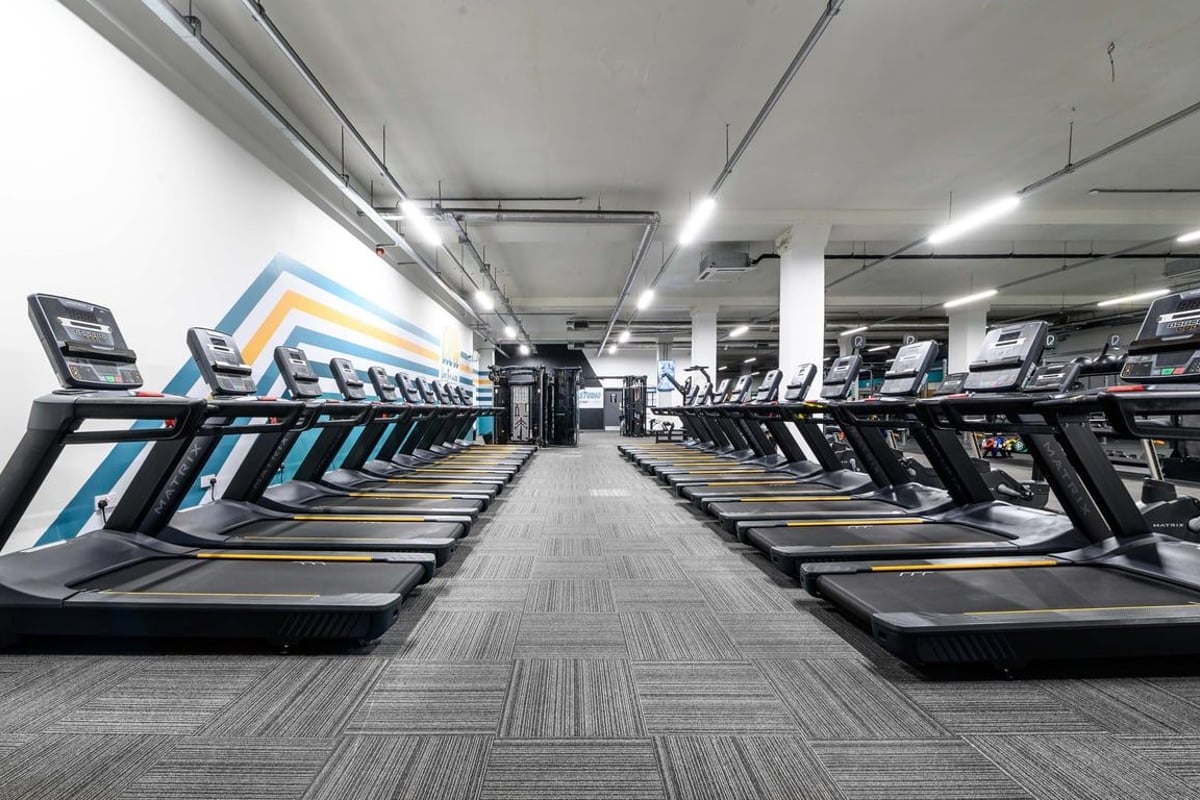 PureGym London Bermondsey treadmills