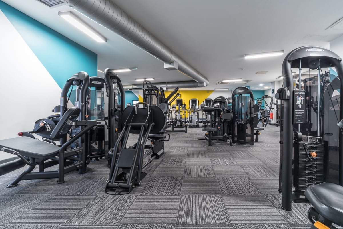 PureGym Tunbridge Wells fixed pin machines