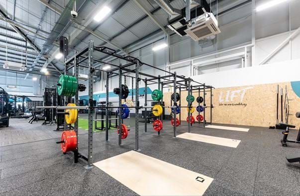 Barbells with weights - this image is a typical representation of a PureGym