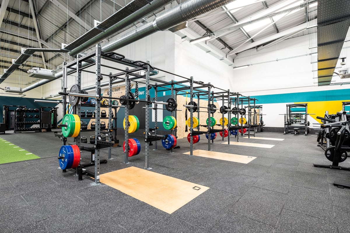 PureGym Wakefield Squat Racks