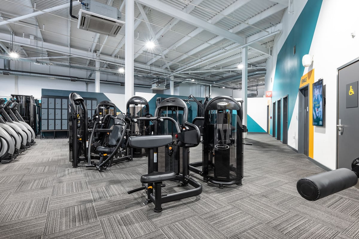 PureGym Nuneaton fixed pin machines