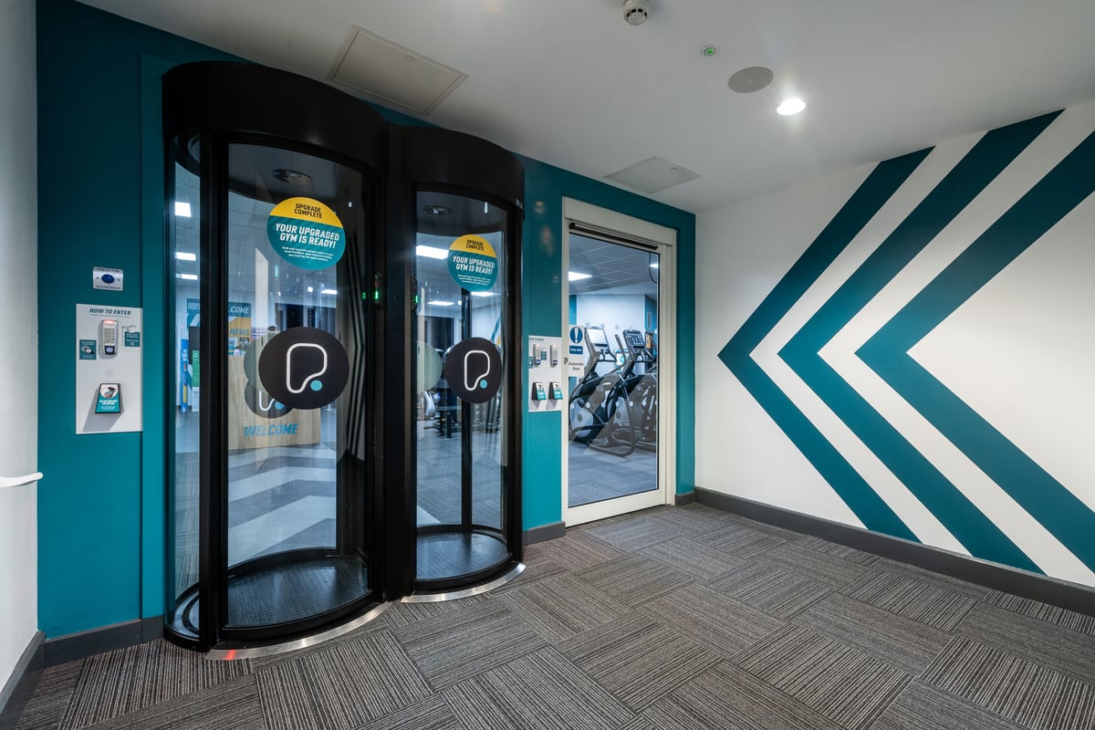 PureGym Epsom entry pods