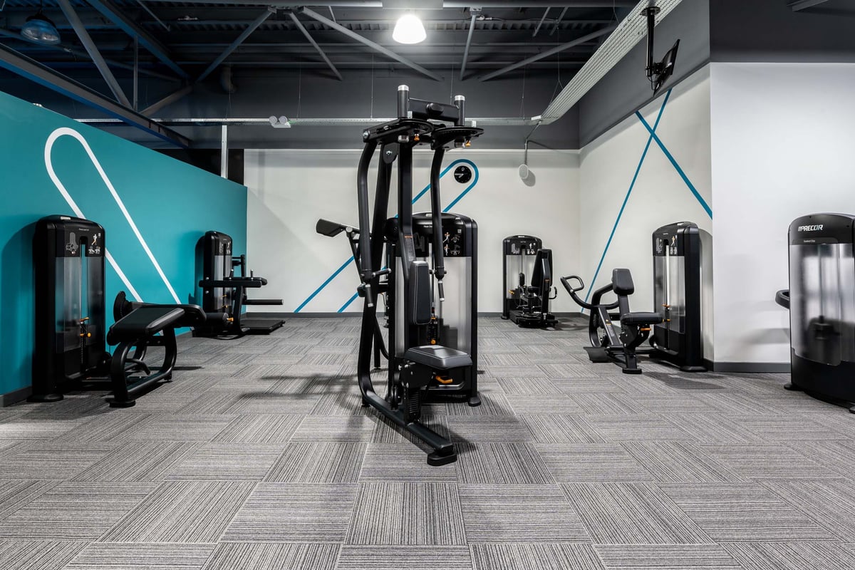 PureGym Reading Calcot fixed pin machines