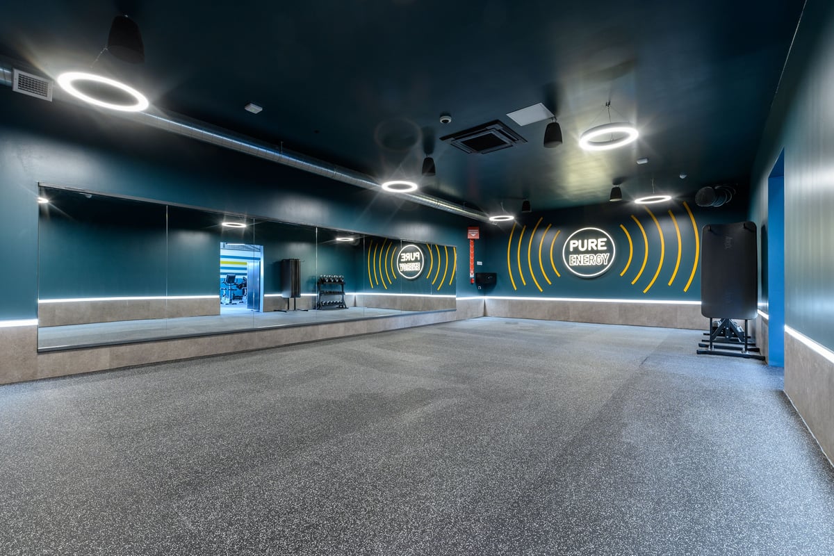 PureGym Pontypridd group exercise studio