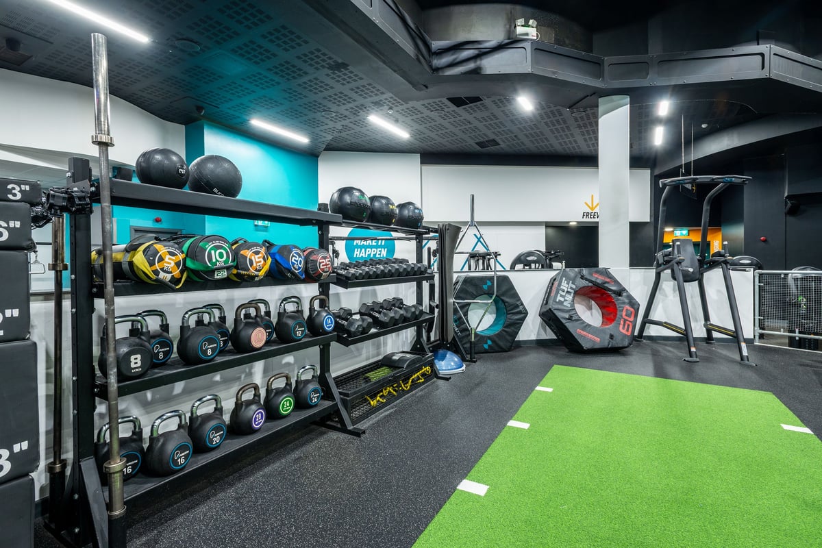 PureGym Coventry Skydome functional equipment