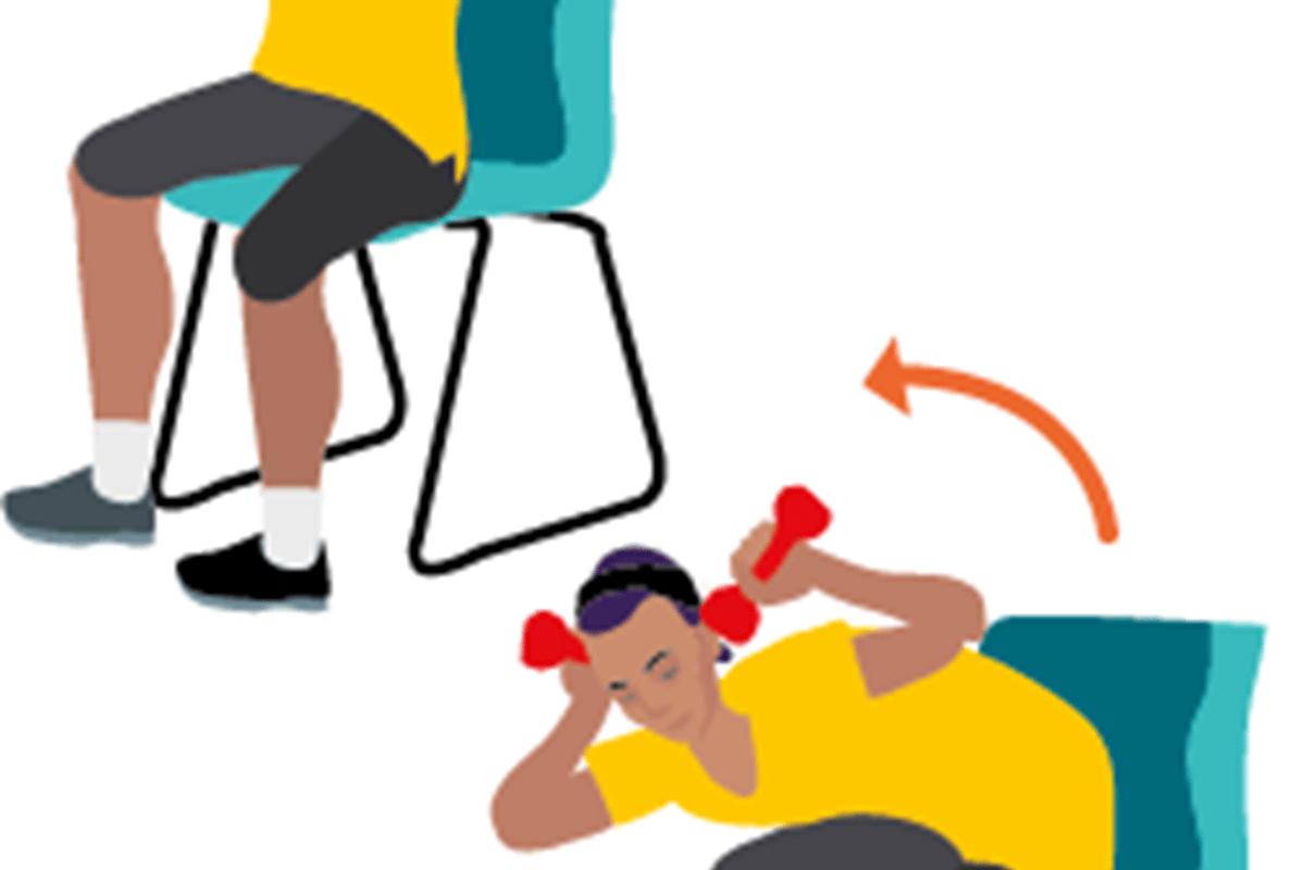Seated good mornings - exercises for seniors