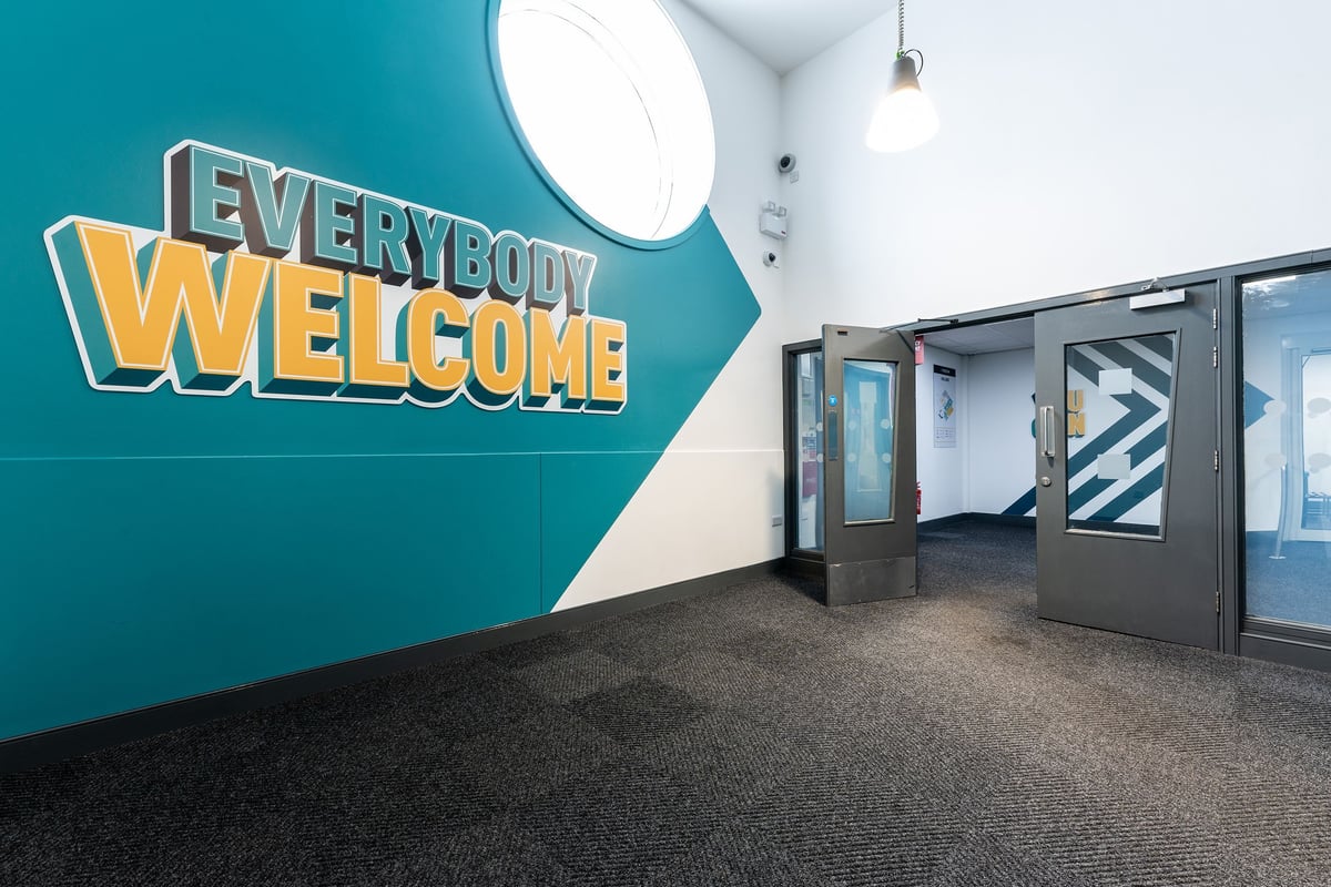 PureGym Cambridge Leisure Park: entrance