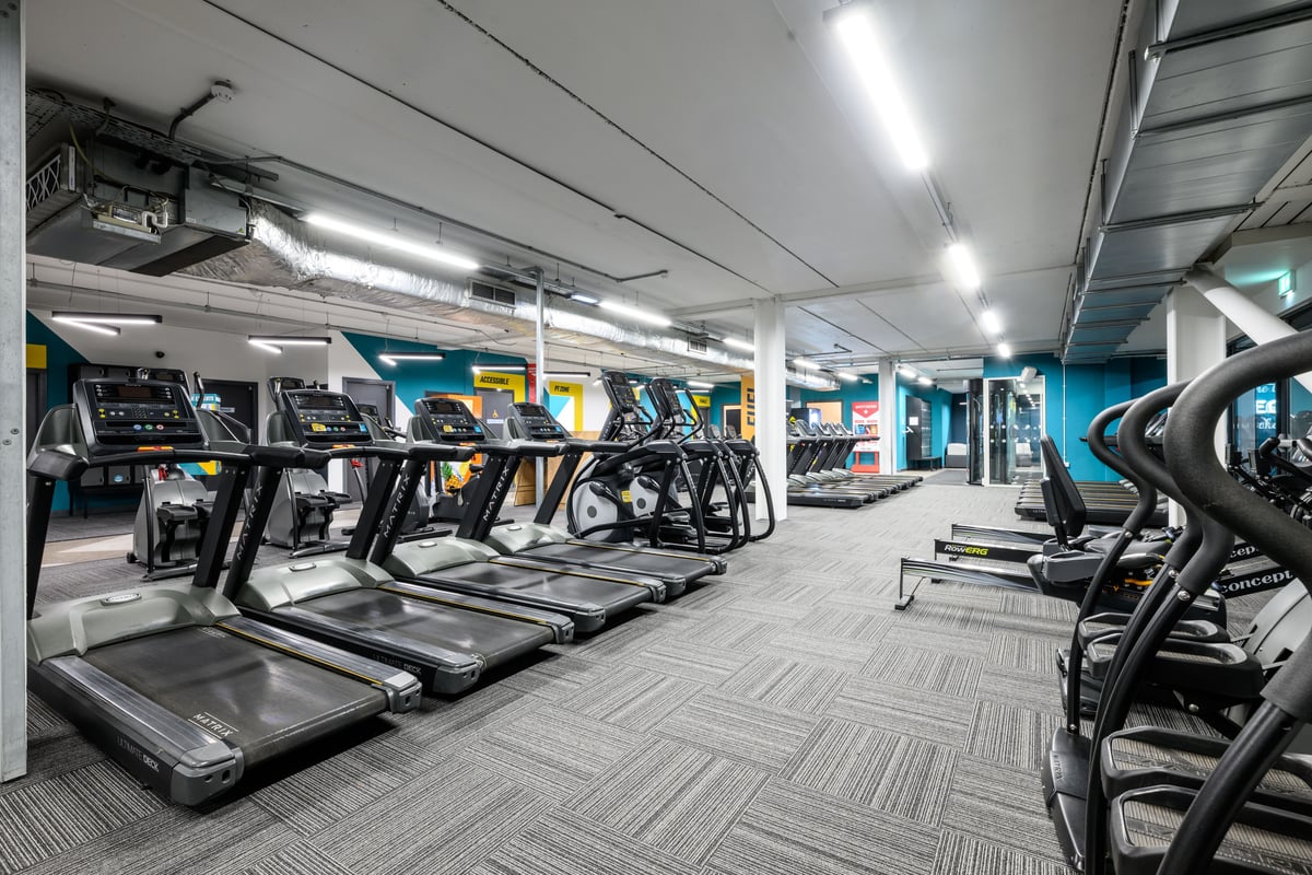 PureGym Manchester Urban Exchange cardio machines