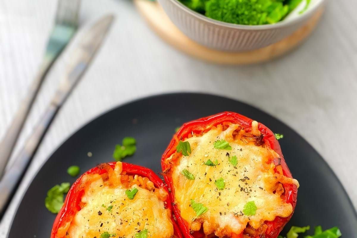 Mexican Turkey Stuffed Peppers