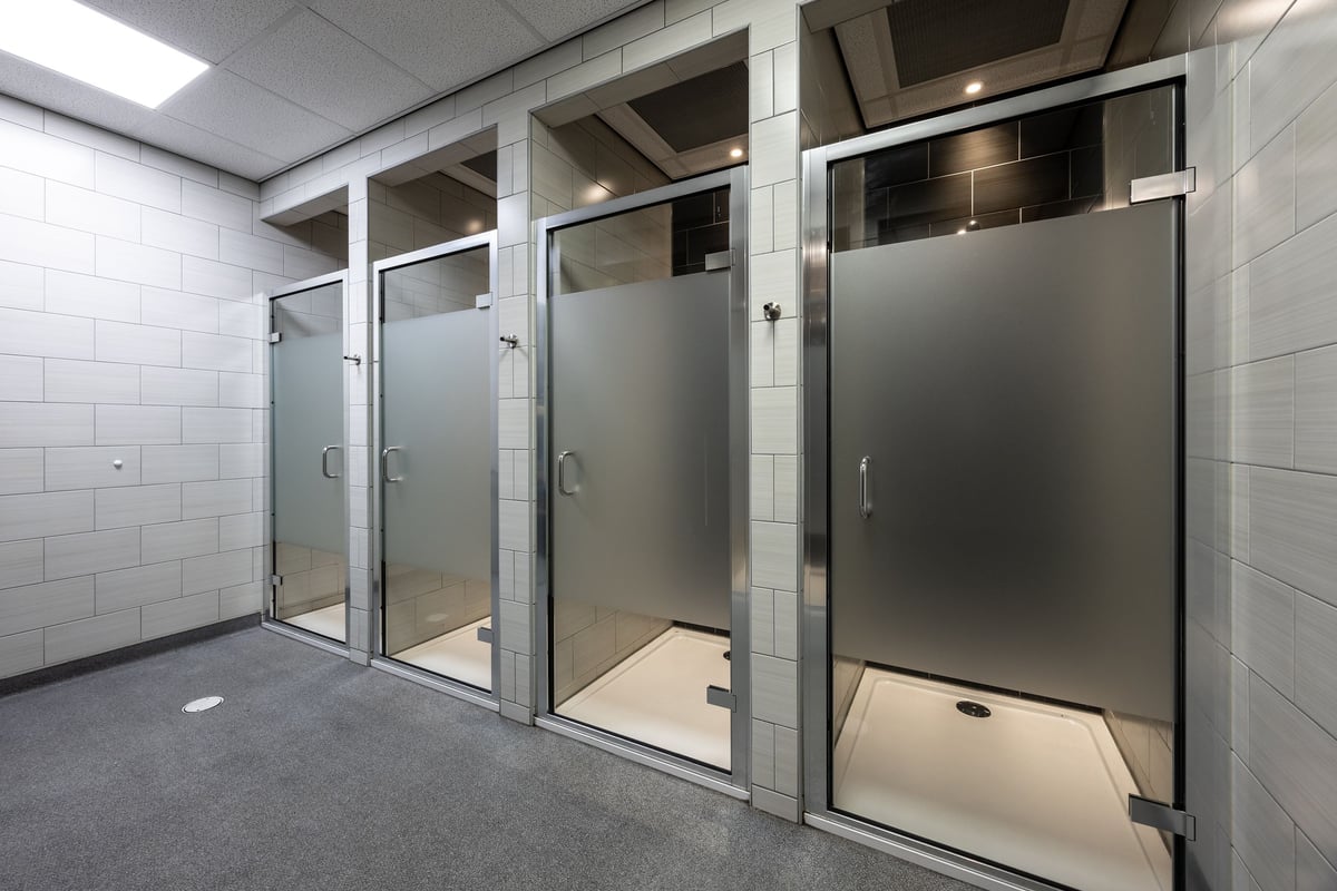 PureGym Motherwell Showers