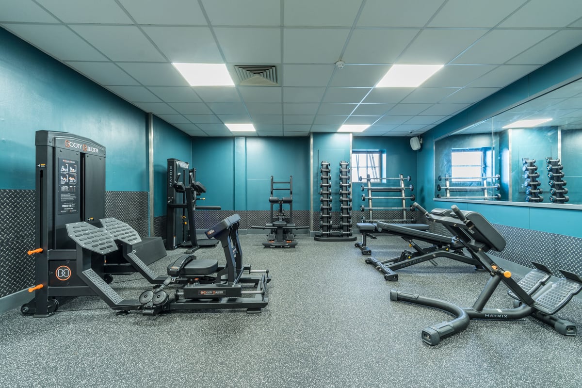 PureGym Tunbridge Wells booty builder and other fixed pin machines