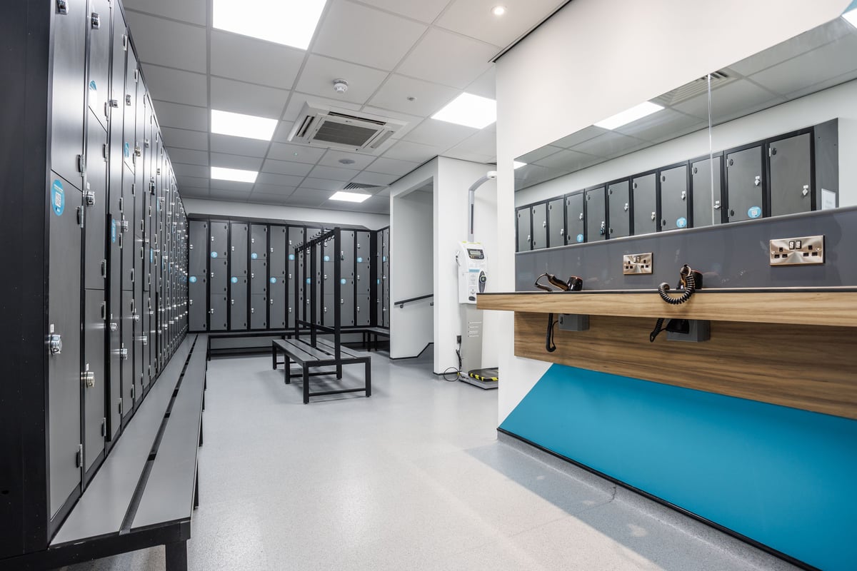 Bristol Brislington changing room