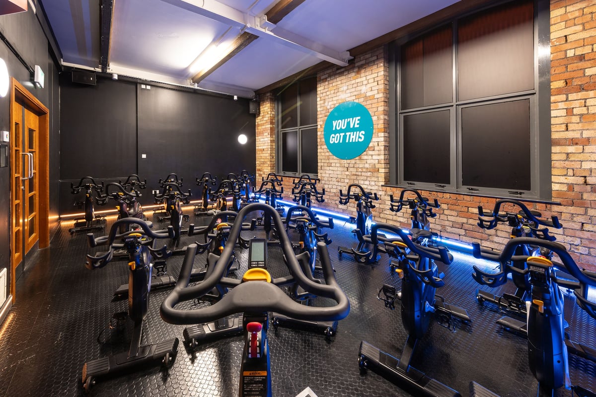 PureGym Belfast Adelaide Street spin studio