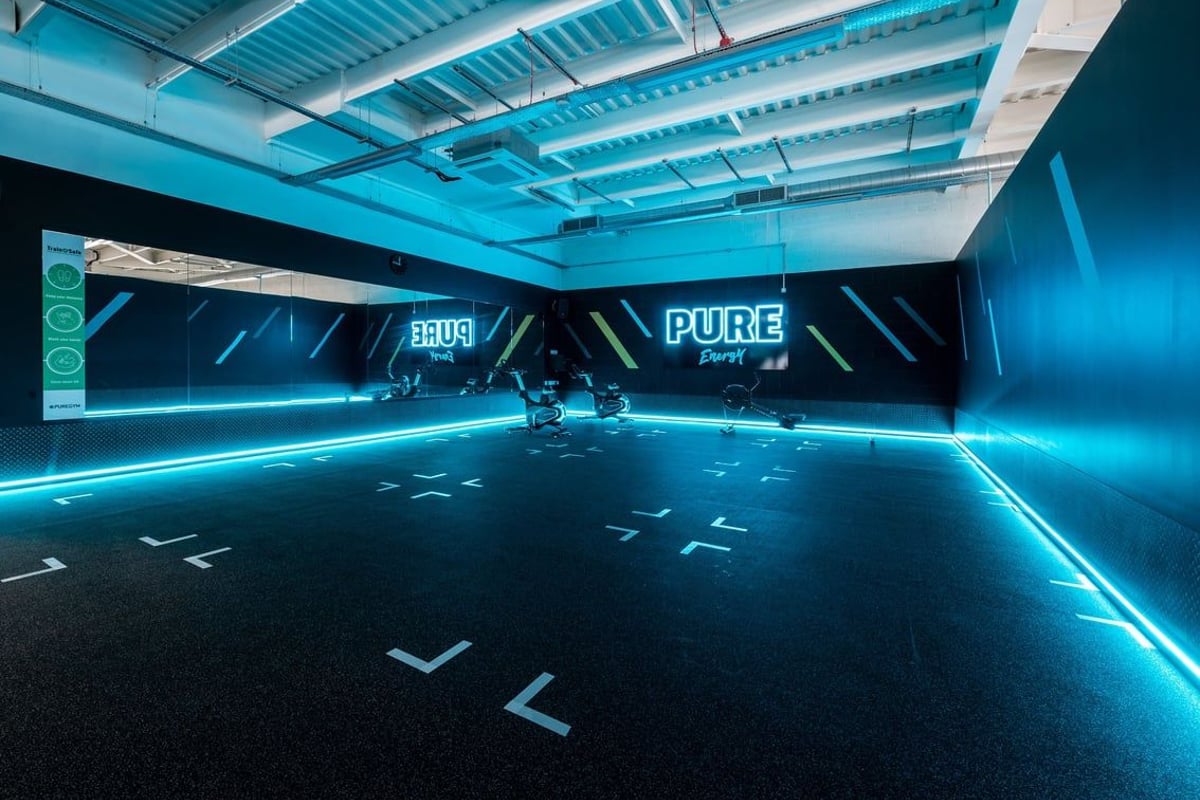 PureGym Aldershot Westgate Retail Park: group exercise studio