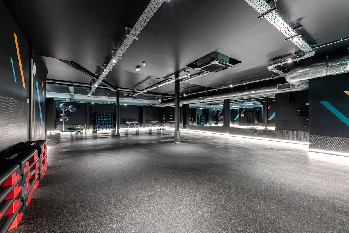 PureGym West Thurrock: group exercise studio