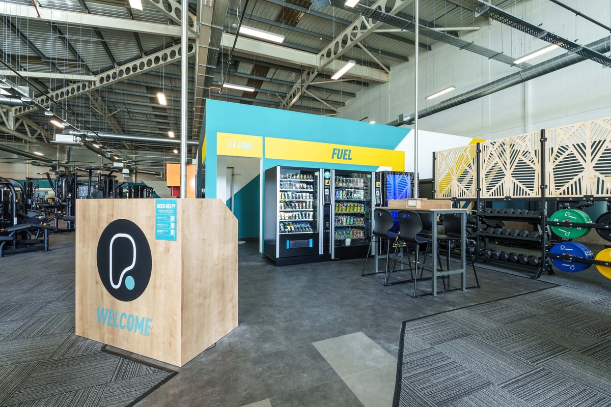PureGym Bury Woodfields hub area