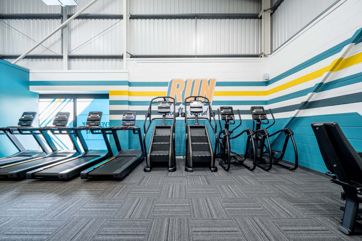 PureGym Glastonbury cardio machines