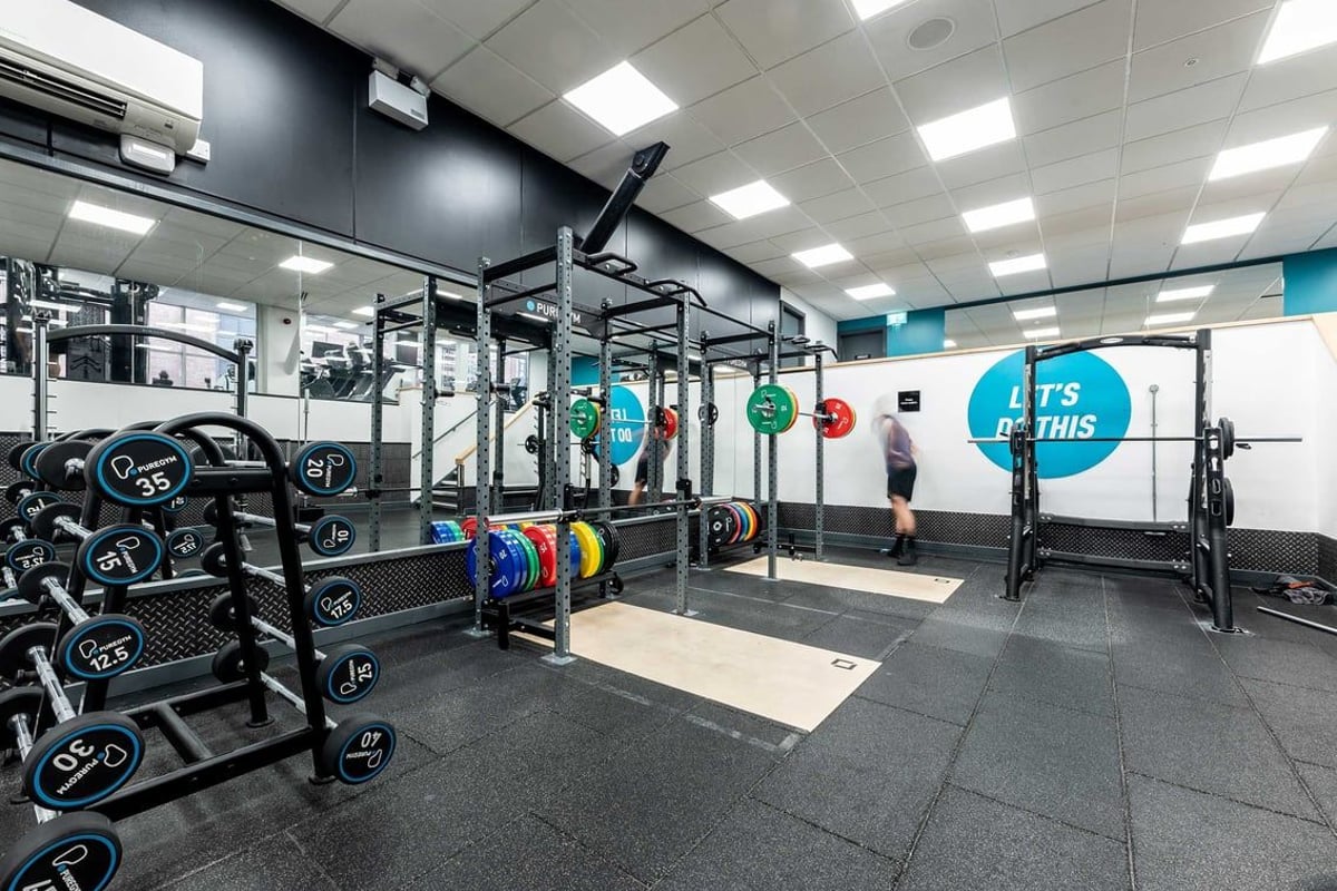 PureGym Canary Wharf rig