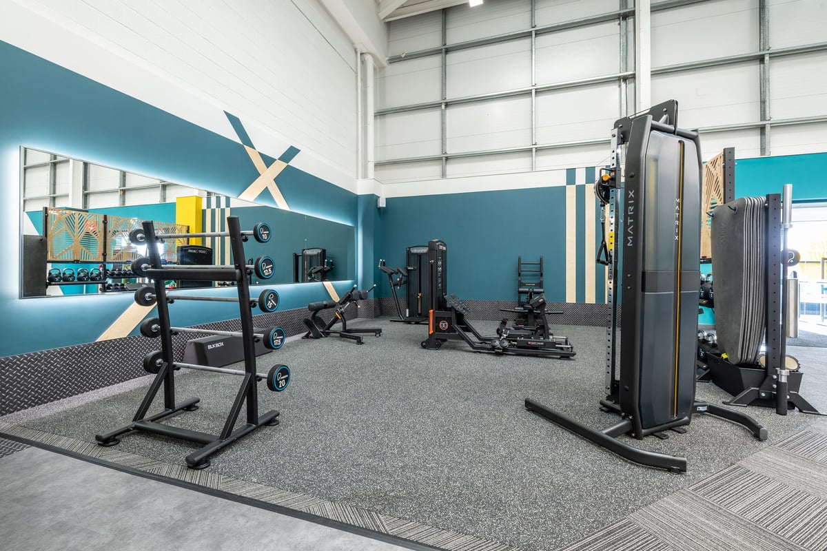 PureGym Blackburn stretch area