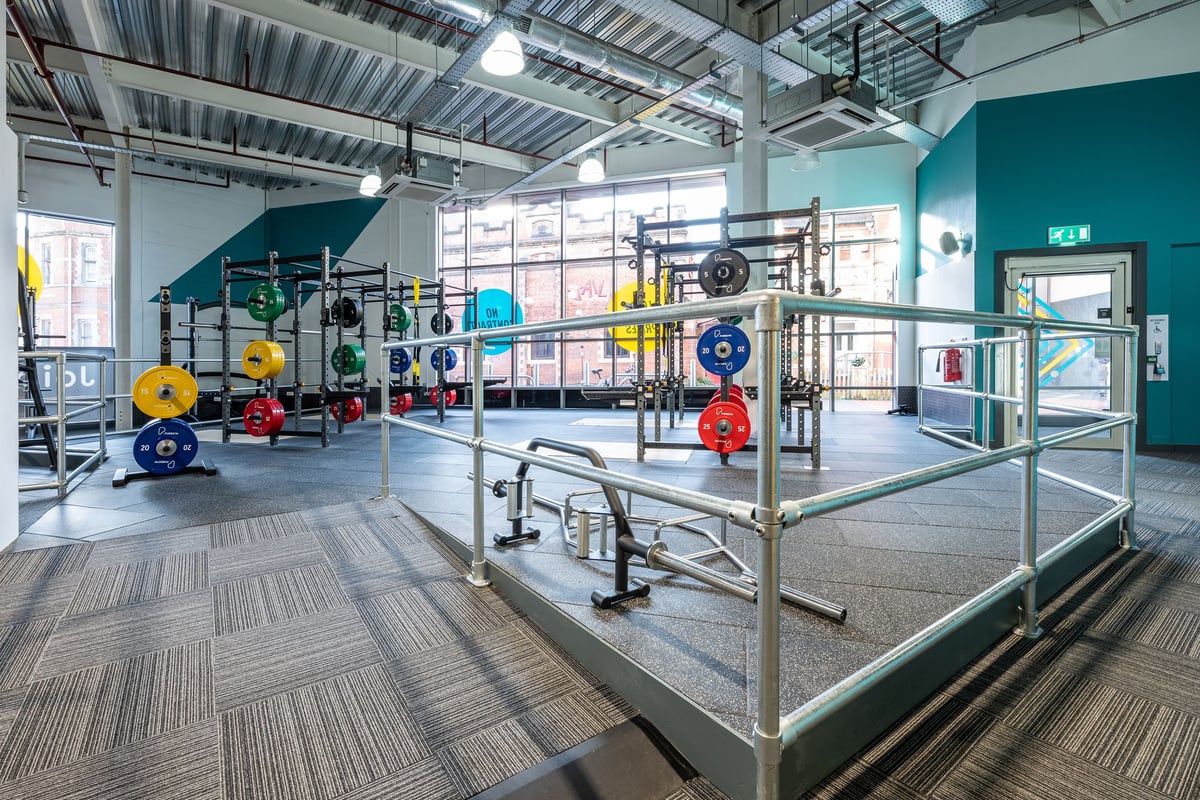 PureGym Nuneaton squat racks