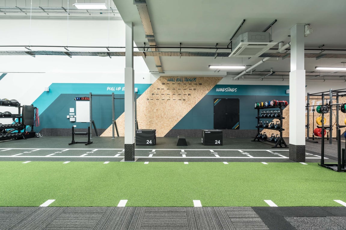 PureGym Pontefract Functional Area with sled track