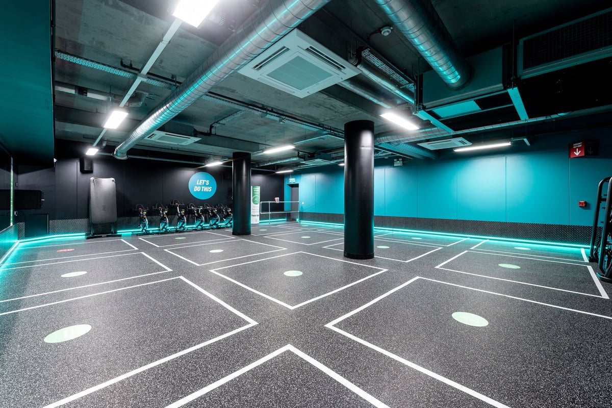 PureGym London Camberwell New Road: group exercise studio