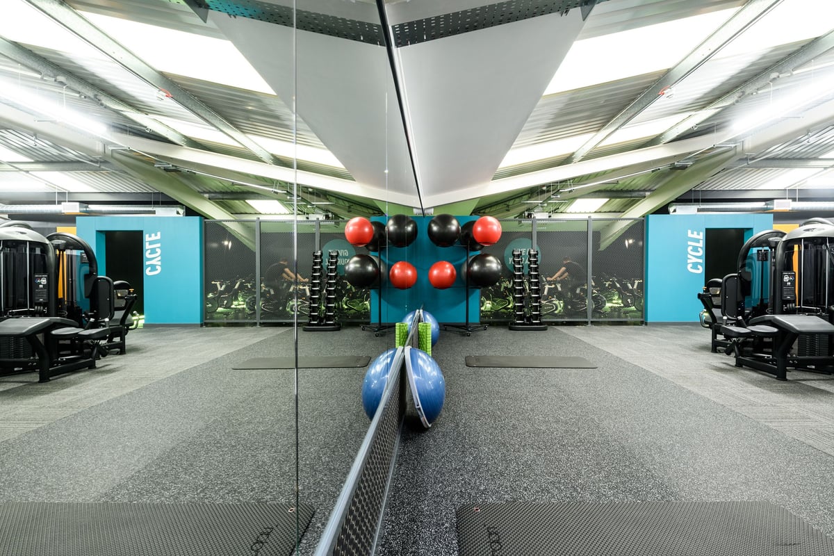 PureGym Bletchley stretch area