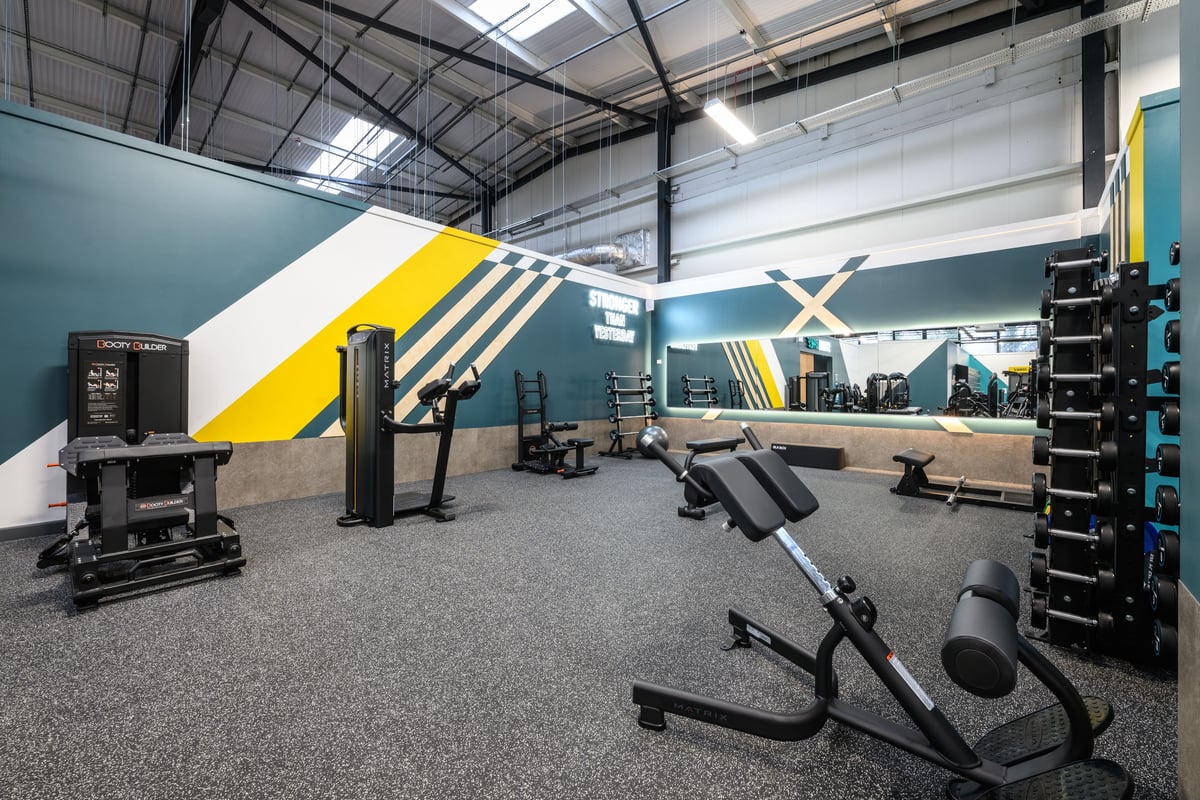 PureGym Basingstoke stretch area