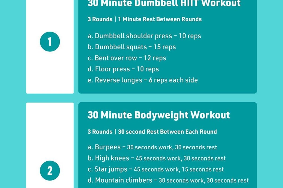 30 Minute HIIT Workouts To Try