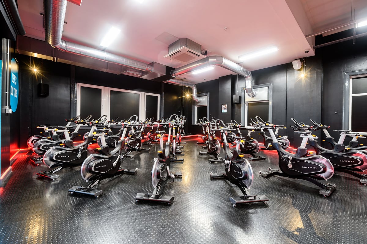 PureGym Gateshead cycle studio