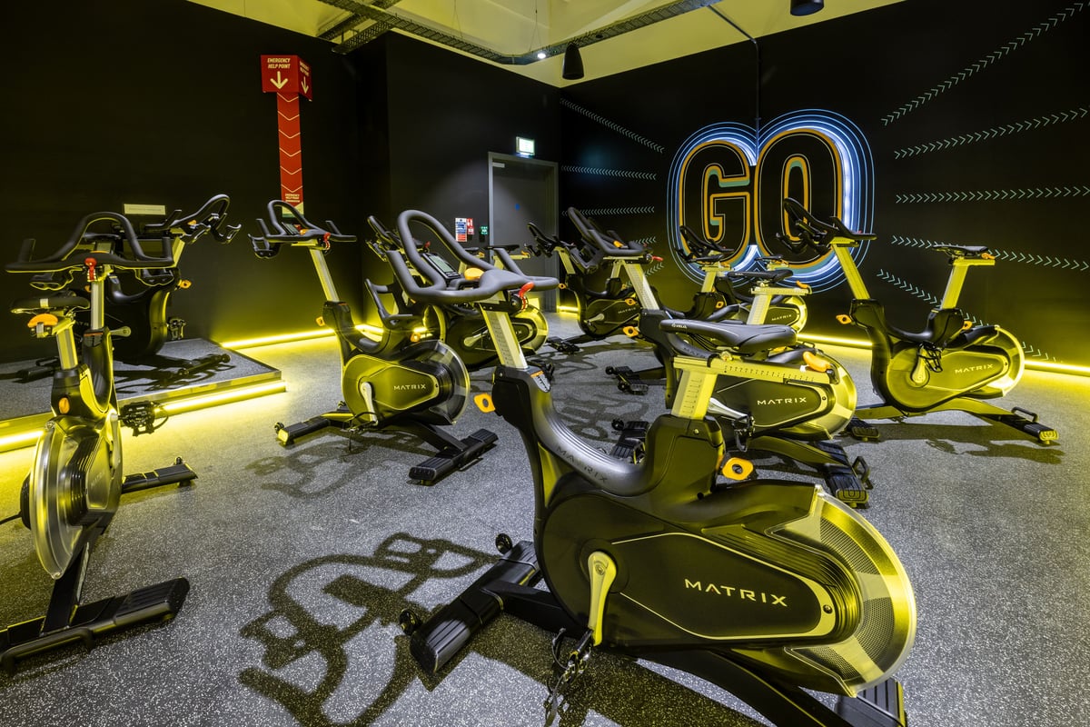PureGym Hull Clough Road cycle studio