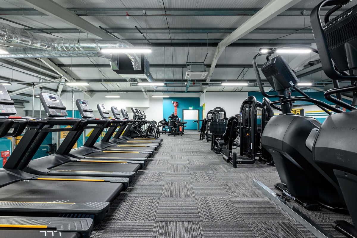 PureGym Exmouth Cardio Area