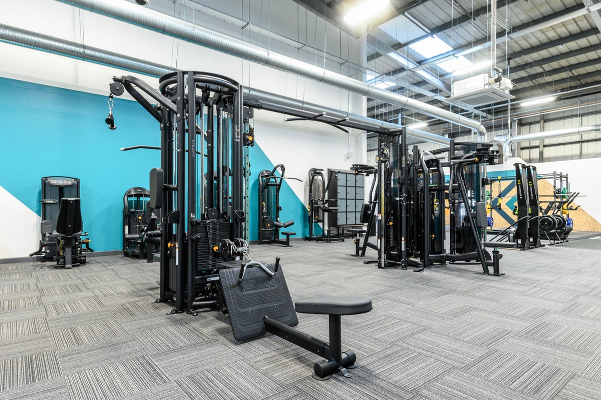 PureGym Pontypridd fixed pin machines