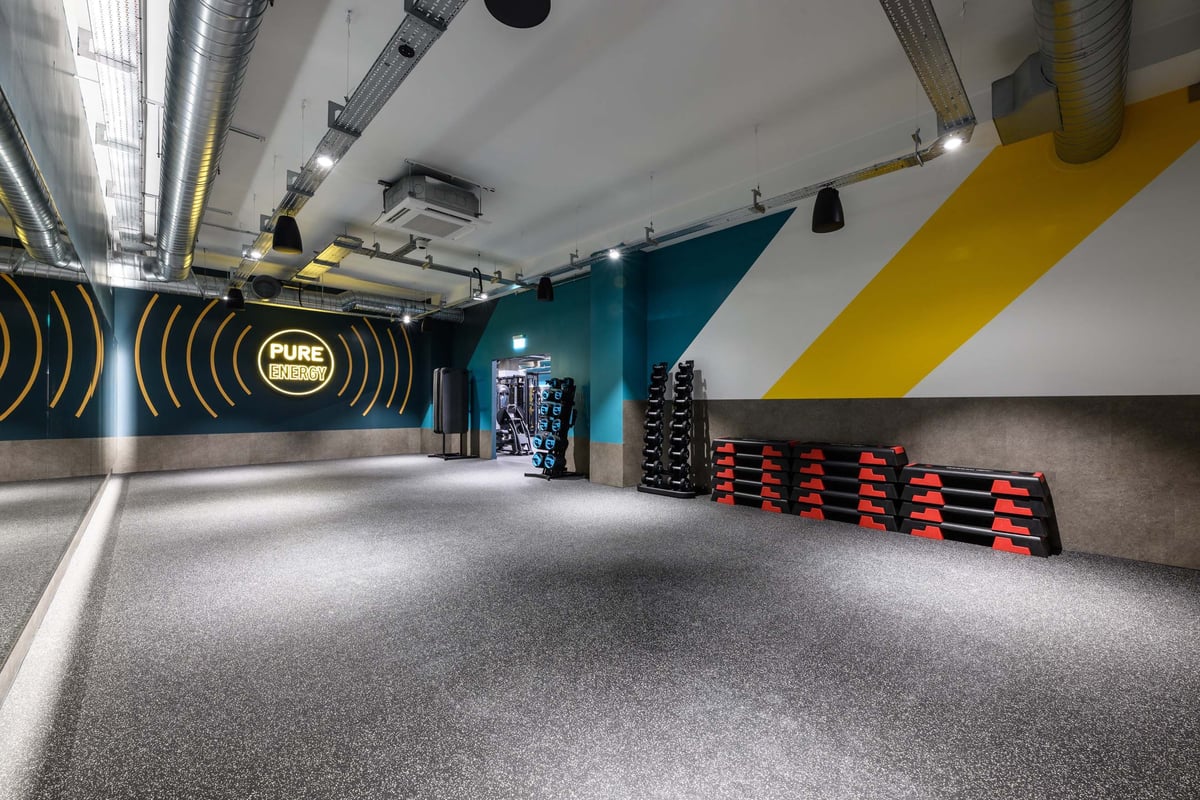 PureGym Wickford group exercise studio