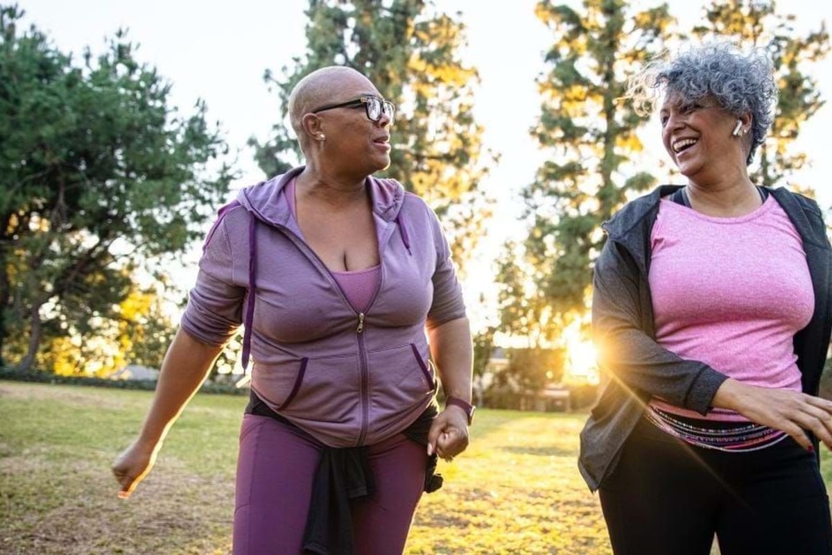 Women Walking Together