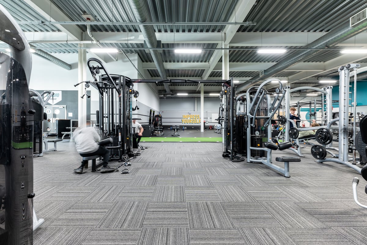 PureGym Hednesford Cannock fixed pin machines including cables