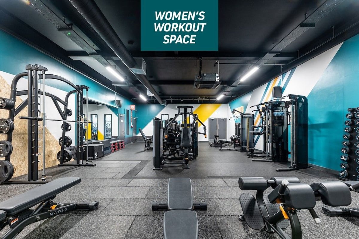 Typical Representation Commercial Womens Workout Space with WWS Copy 2