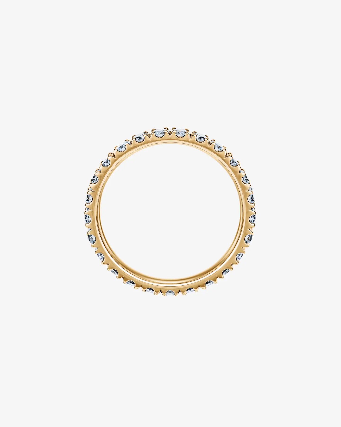 Pierścionek Clarté z żółtego złota 750 z diamentami 1.15 ct